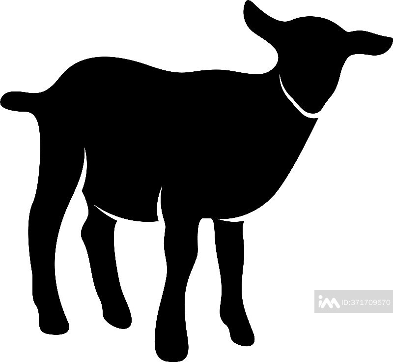 山羊logo设计模板图标素材