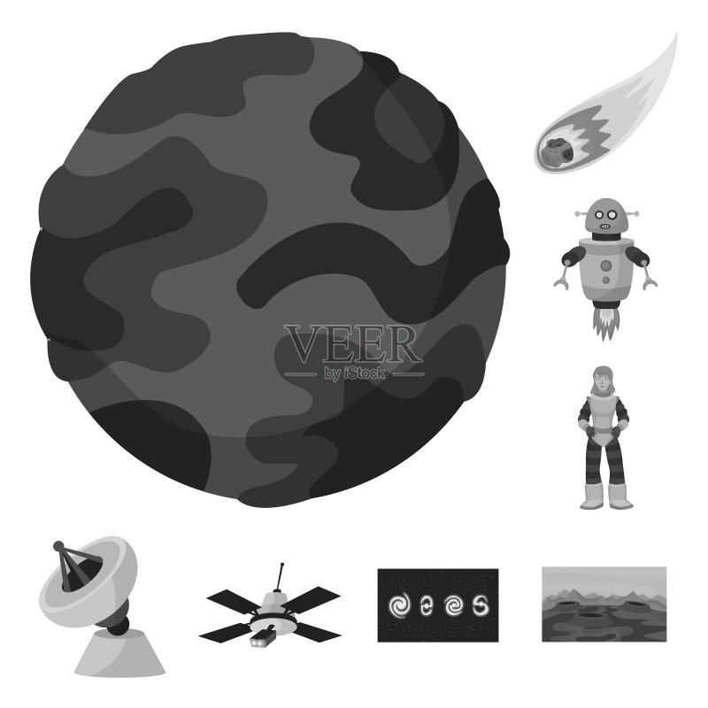 宇宙旅行图标设计图标素材