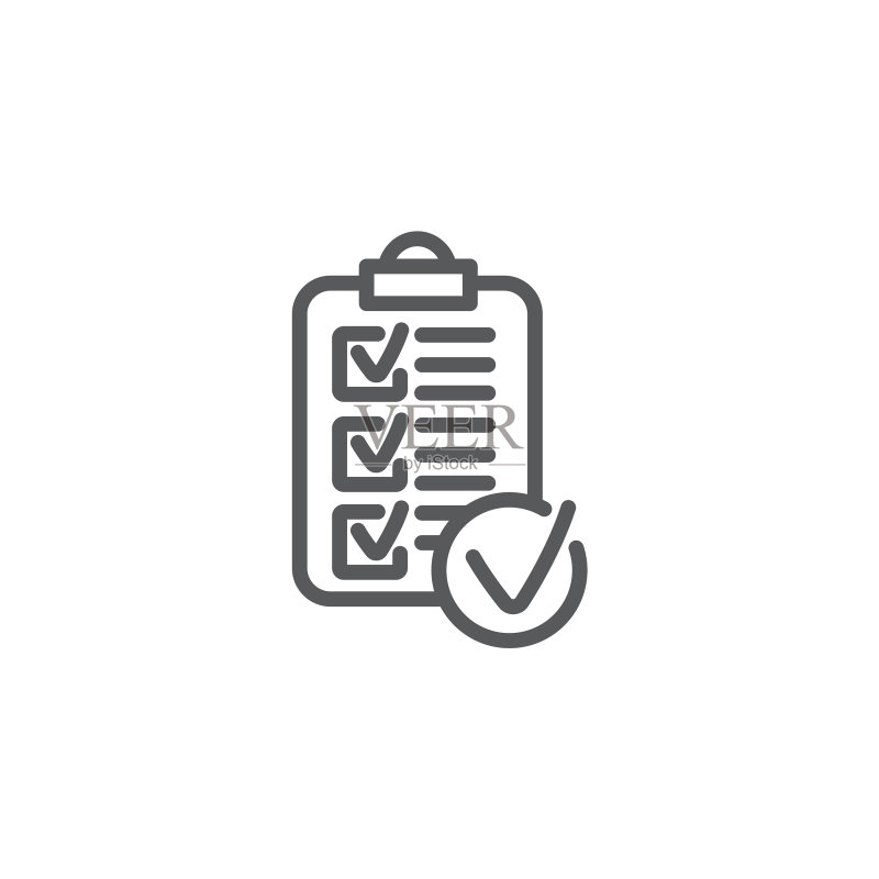 白色背景上的标尺线条图标图标素材