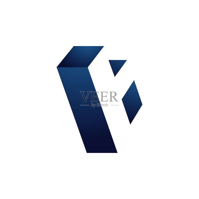 3D首字母B标志图形概念图标图标素材