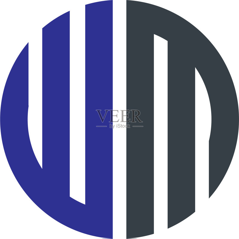 首字母WW创意设计标志图标素材