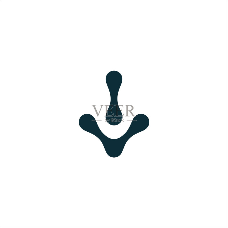 字母EI或IE的logo设计模板图标素材