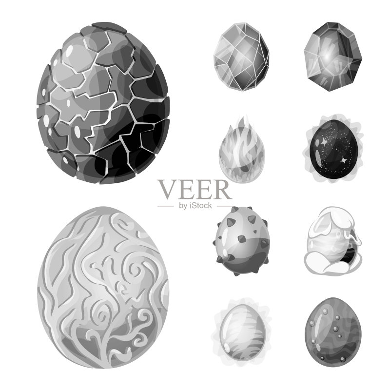 怪物和幻想图标图标素材