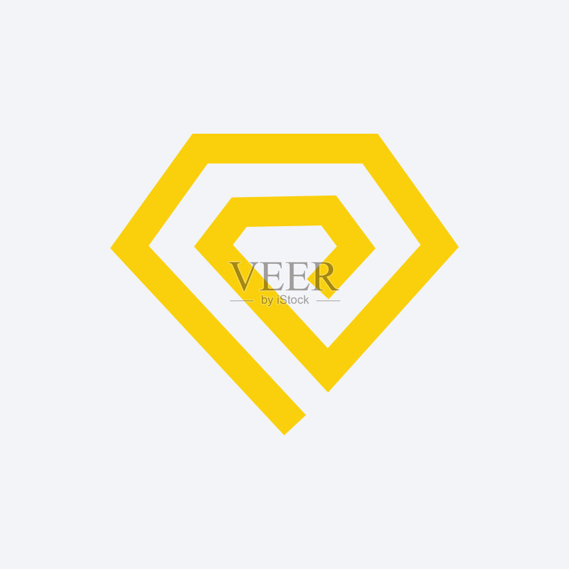 钻石logo设计模板图标素材