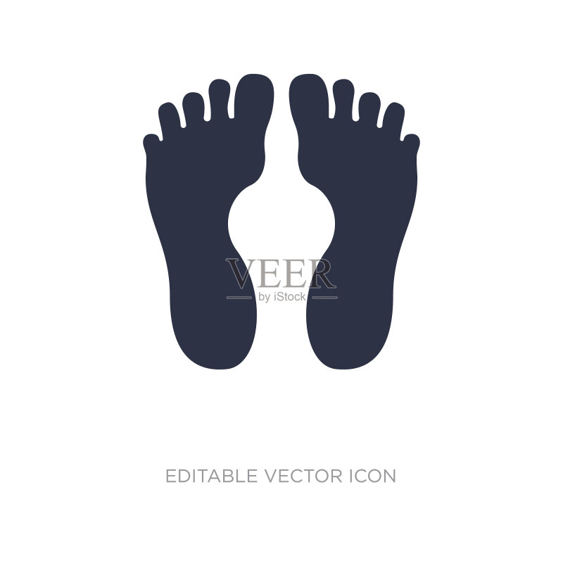 图标上的白色背景简单的元素图标素材