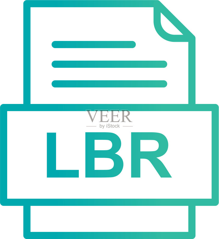 lbr文件文档图标图标素材