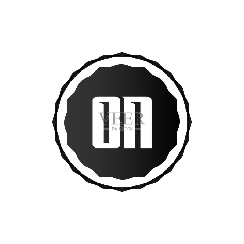 ON首字母logo设计模板图标素材