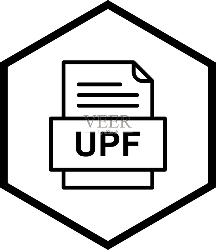 UPF文件文档图标图标素材