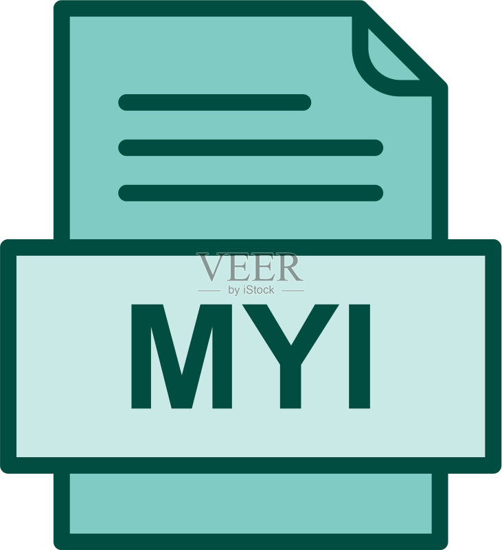 MYI文件文档图标图标素材
