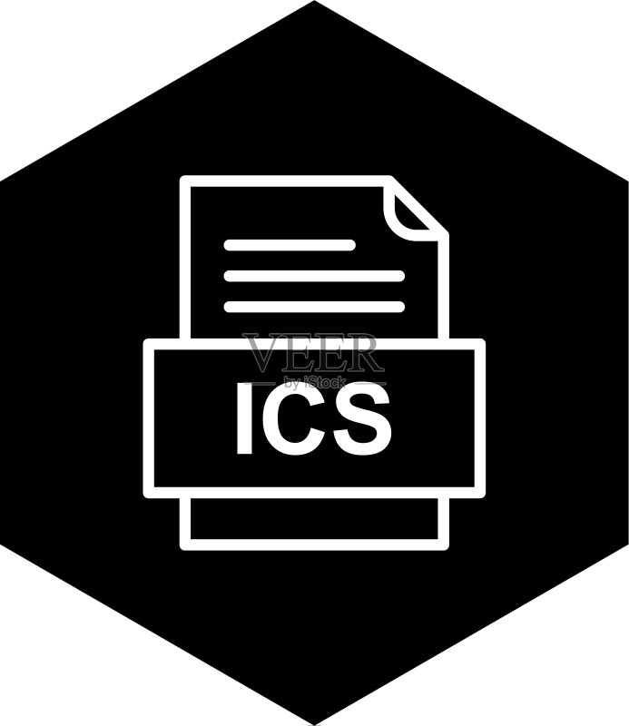 ICS文件文档图标图标素材