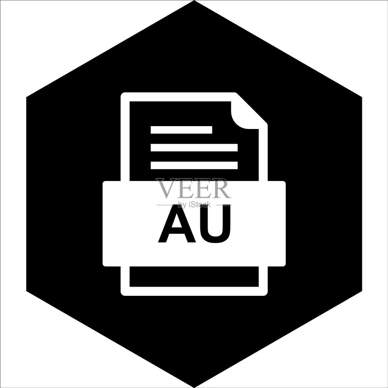 AU文件文档图标图标素材