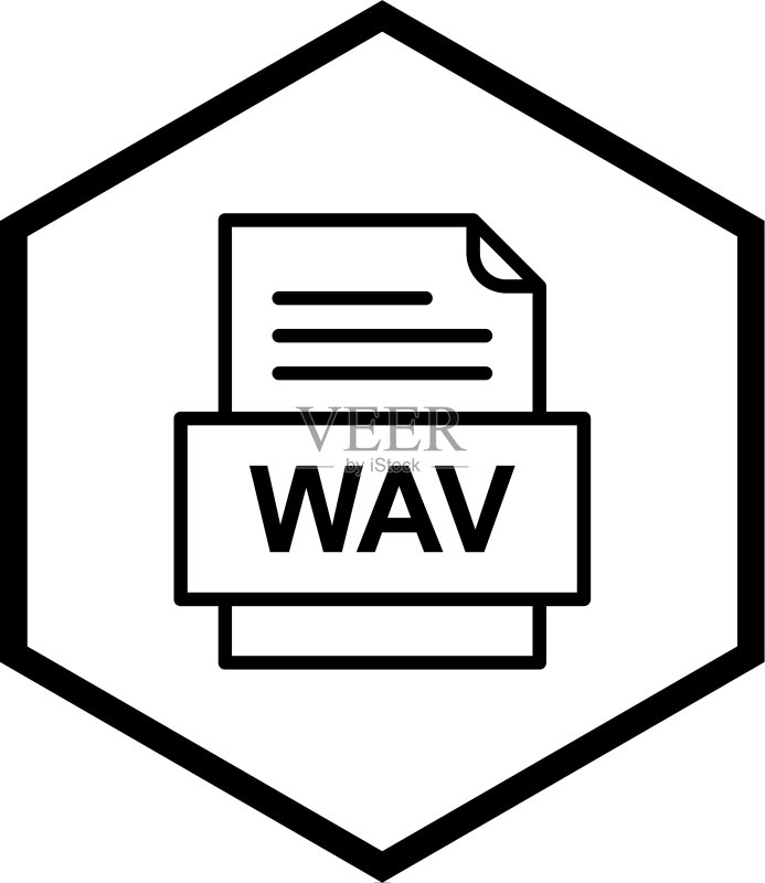 WAV文件文档图标图标素材