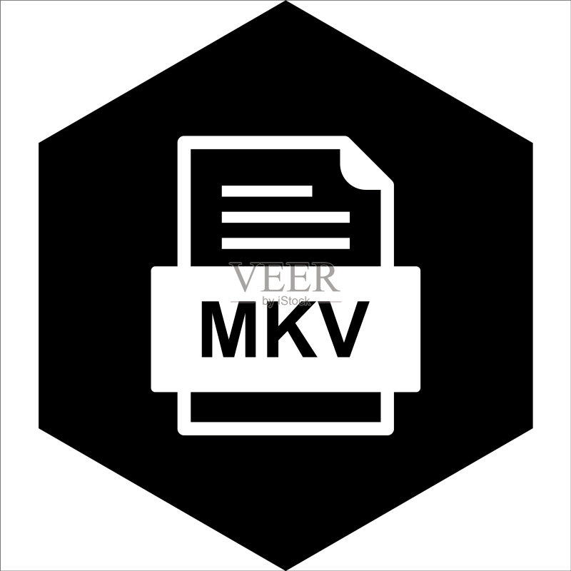 MKV文件文档图标图标素材