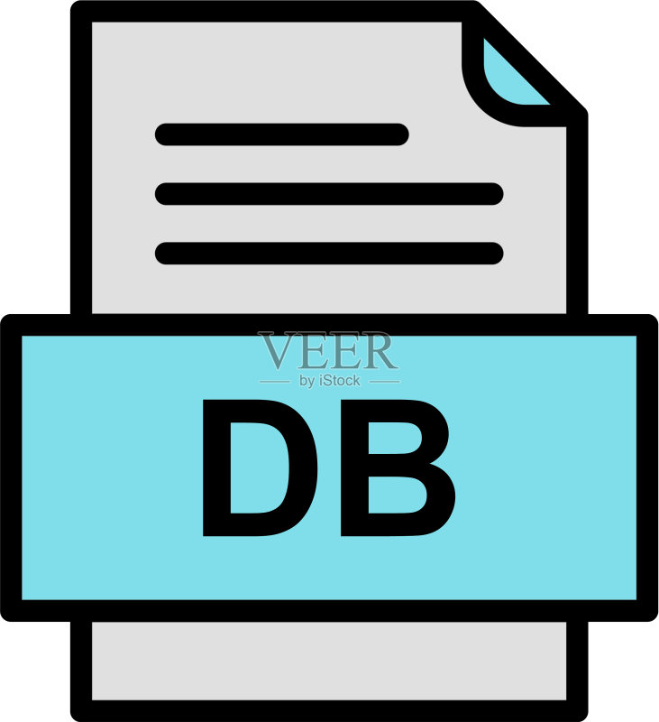 DB文件文档图标图标素材
