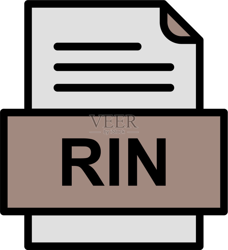 RIN文件图标图标素材