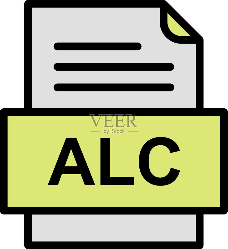 ALC文件图标图标素材