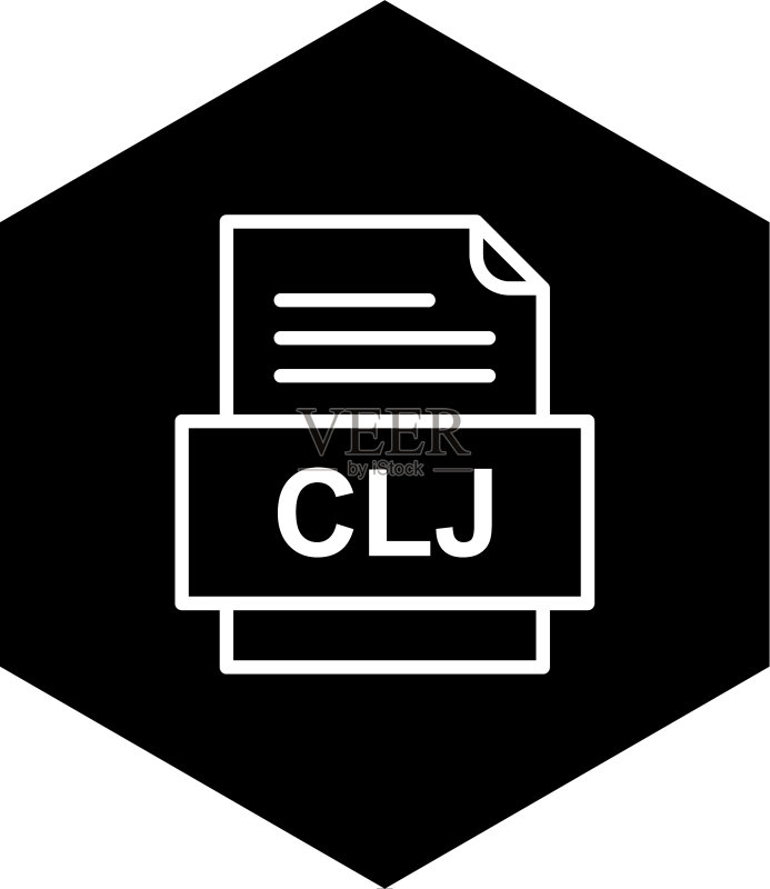 CLJ文件文档图标图标素材
