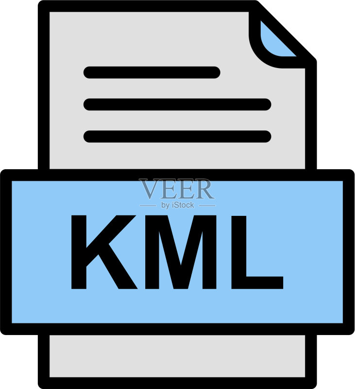 KML文件文档图标图标素材