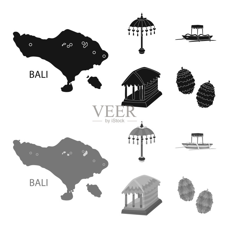 独立物件:旅行标志合集图标素材