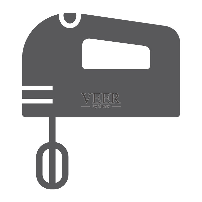 手持搅拌器 Glyph 图标图标素材