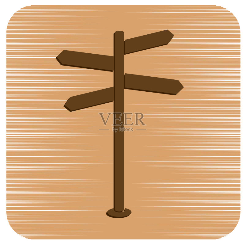道路标志图标图标素材