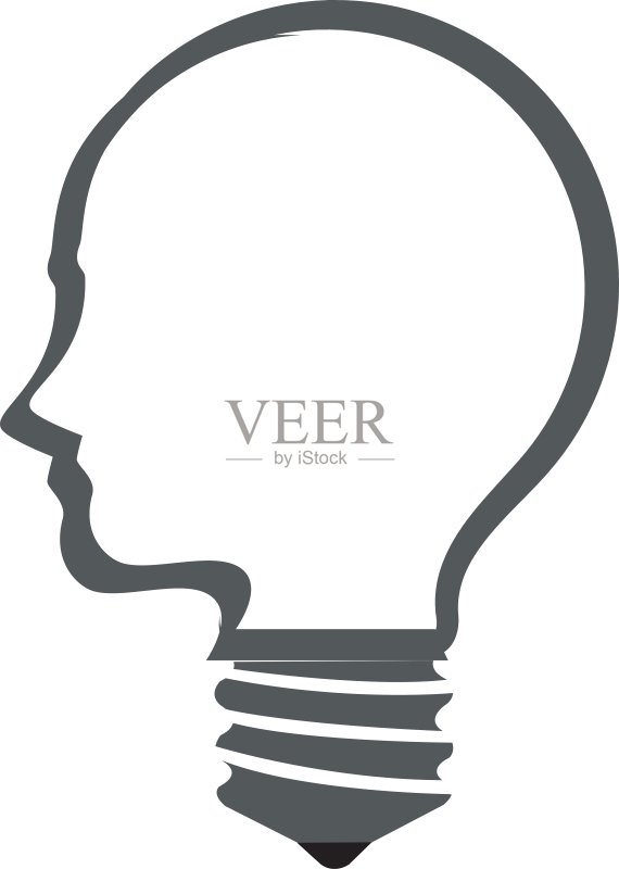 灯泡照明教育图标图标素材