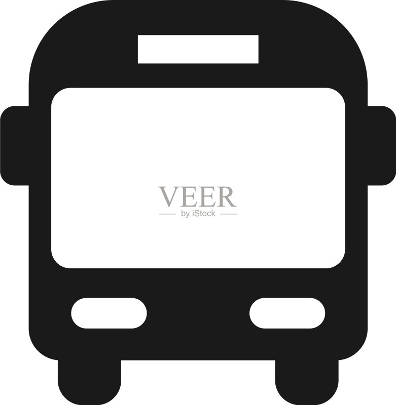 巴士图标设计模板图标素材