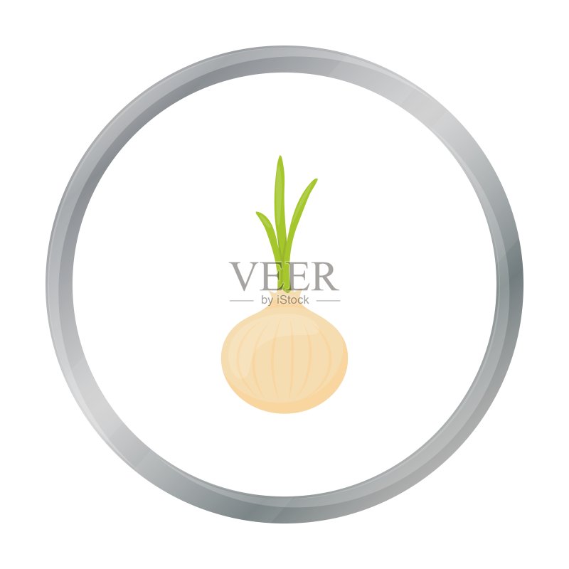 卡通洋葱蔬菜图标图标素材