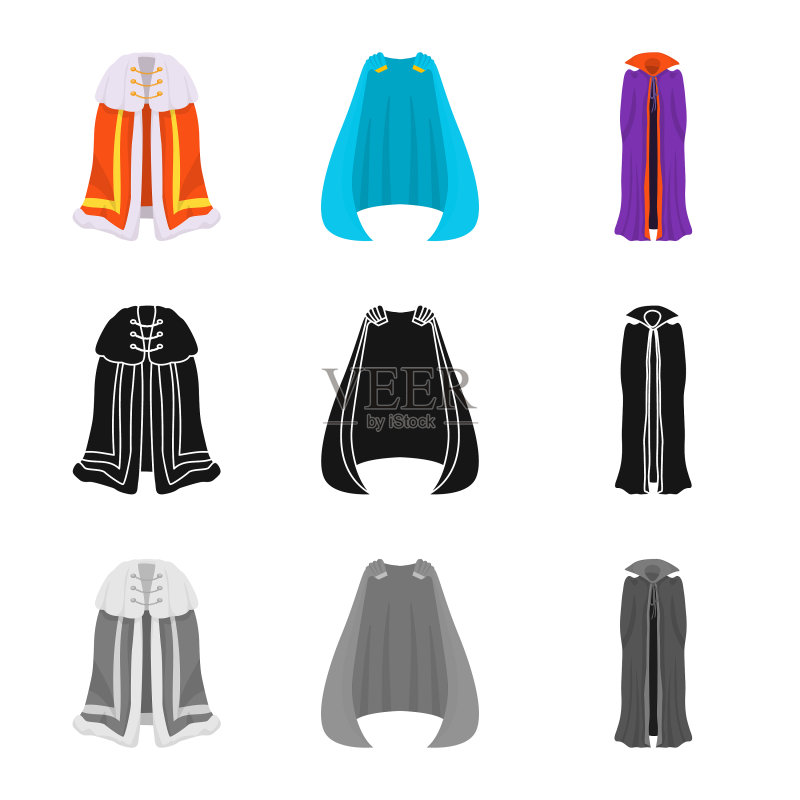 材料和服装Logo图标素材