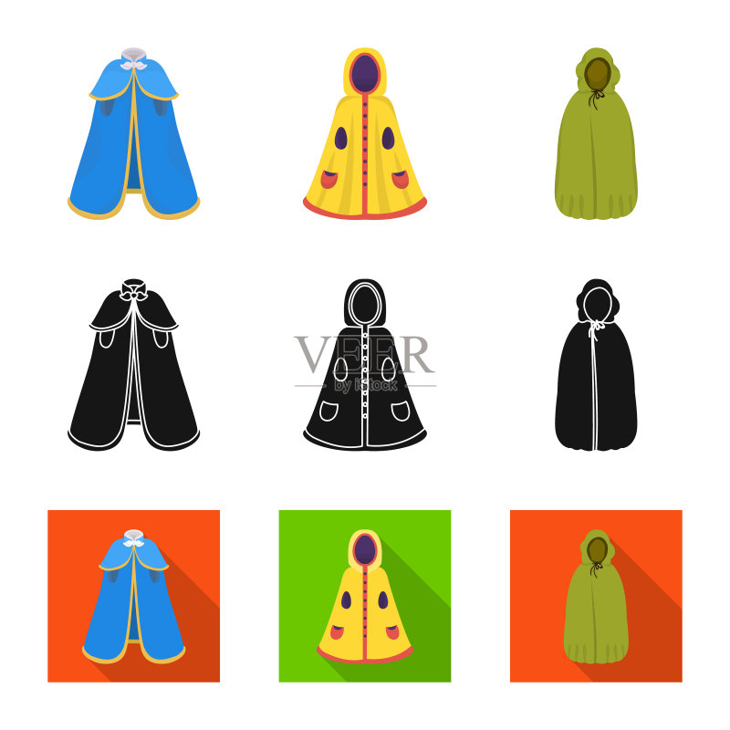 材料和服装Logo图标素材