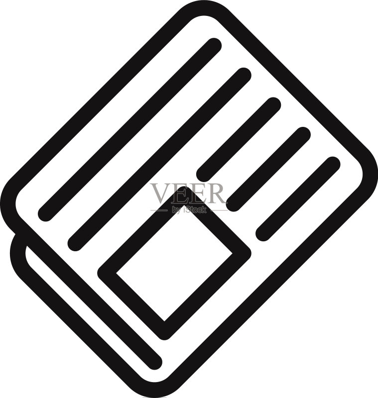 报纸的图标图标素材