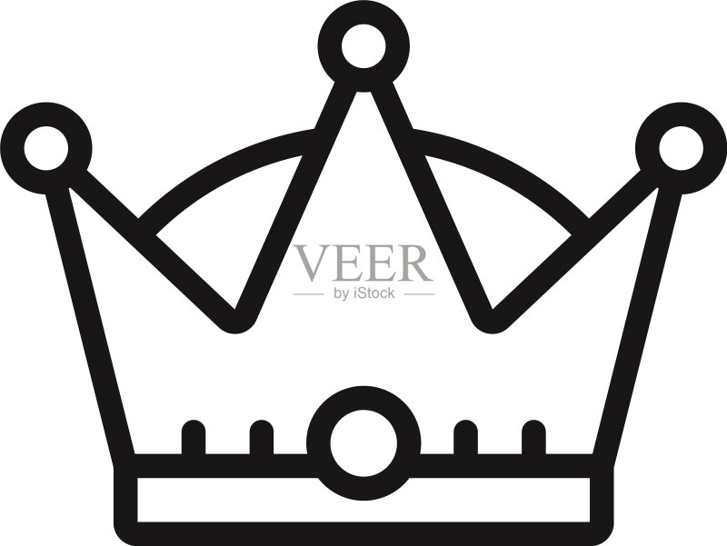 皇冠图标图标素材