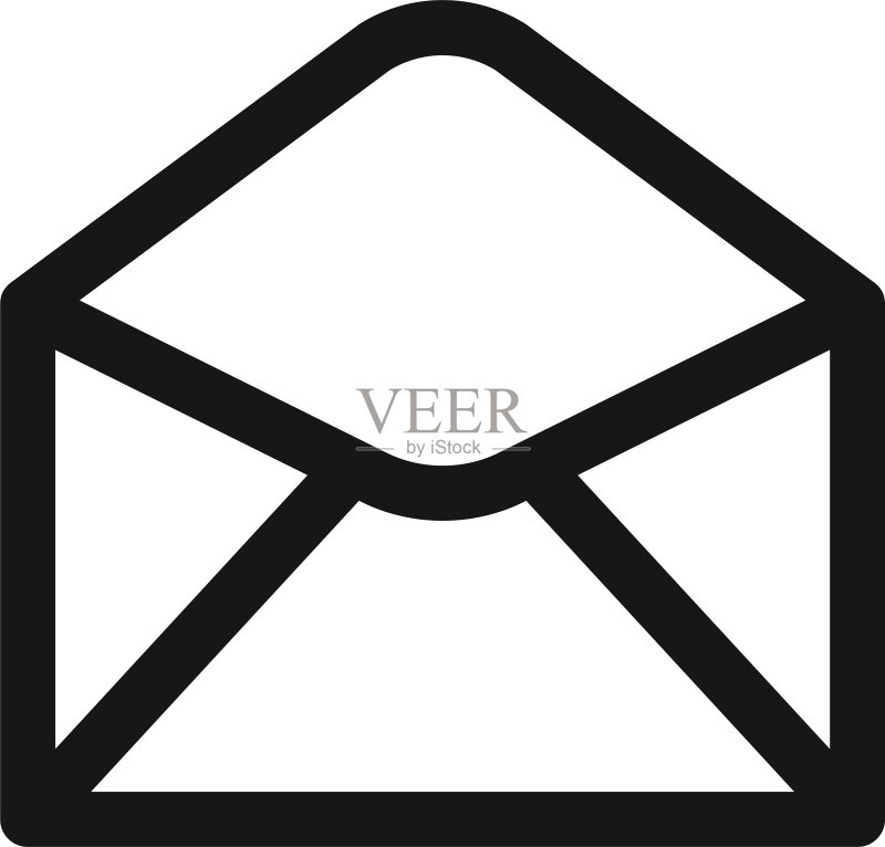 邮件图标,电子邮件信封符号图标素材