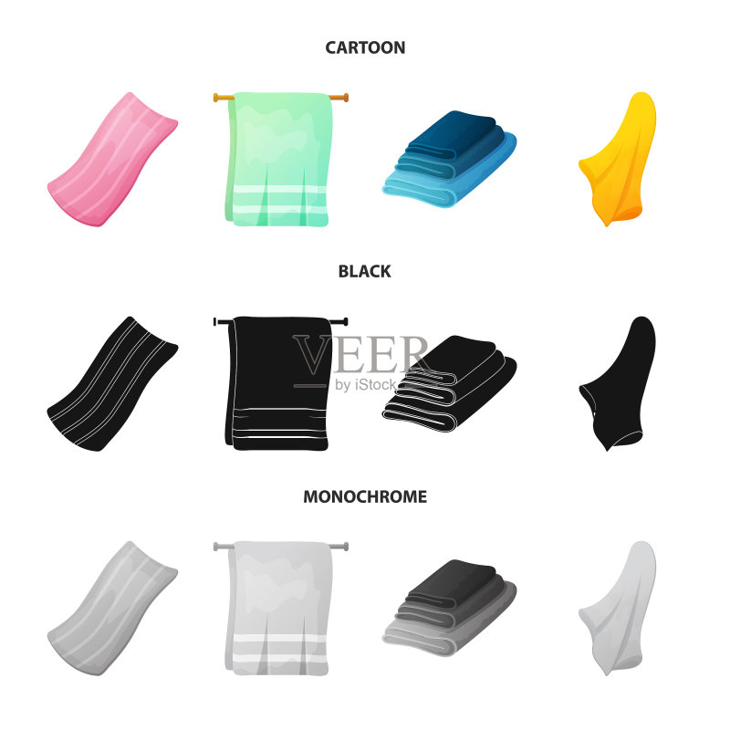 柔和简洁的符号集设计图标素材