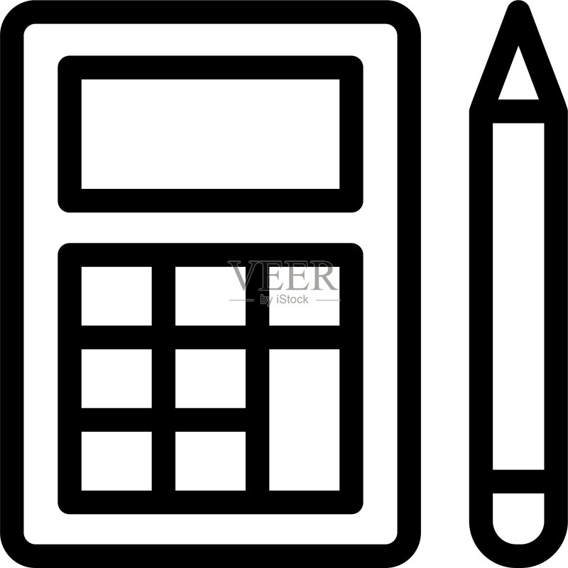 数学图标素材