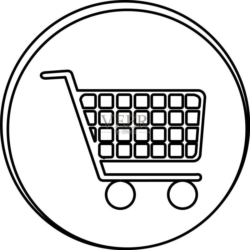 汽车购物标志图标图标素材