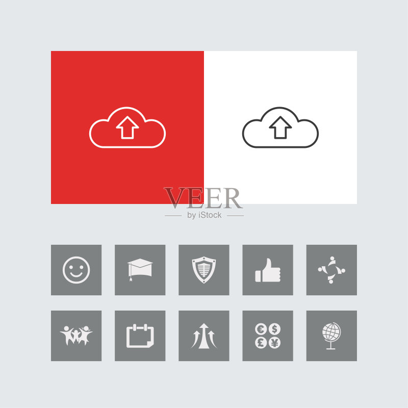 Creative Cloud上传线条图标及其他奖励图标图标素材