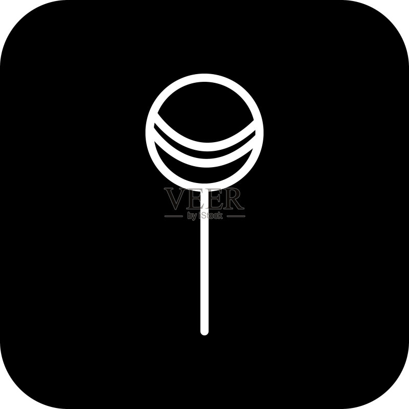 棒棒糖的图标图标素材