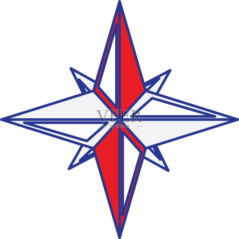 导航星形图标图标素材