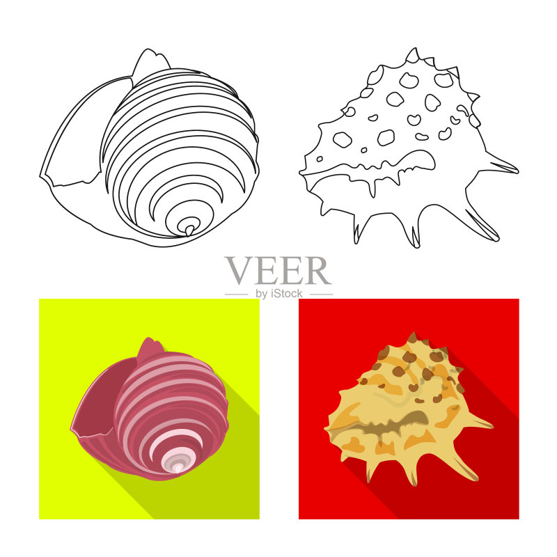 独立物体动物装饰标志合集图标素材