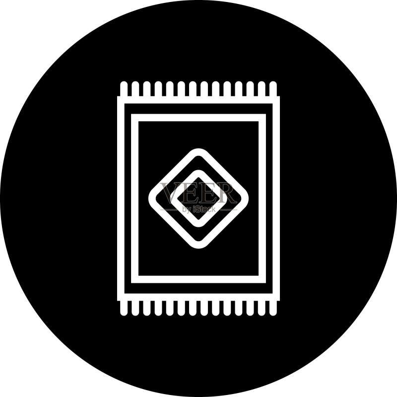 地毯图标图标素材