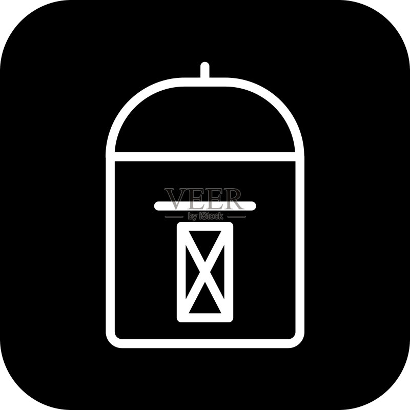 邮筒图标图标素材
