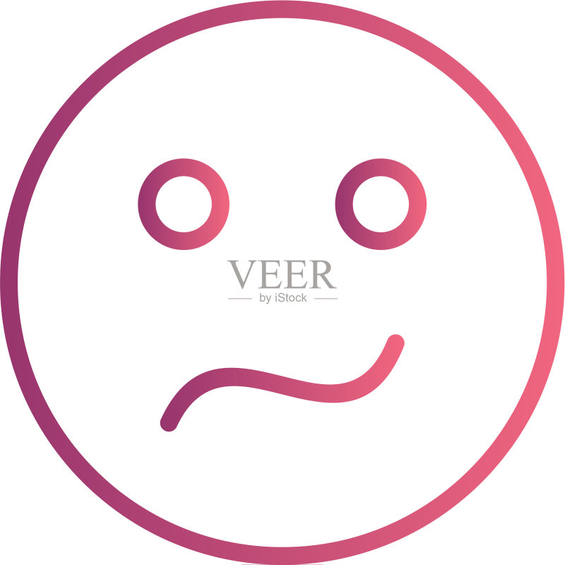 困惑的表情符号图标图标素材