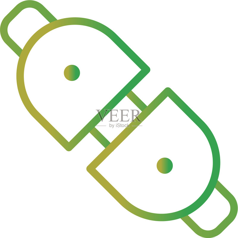 插头连接器图标图标素材