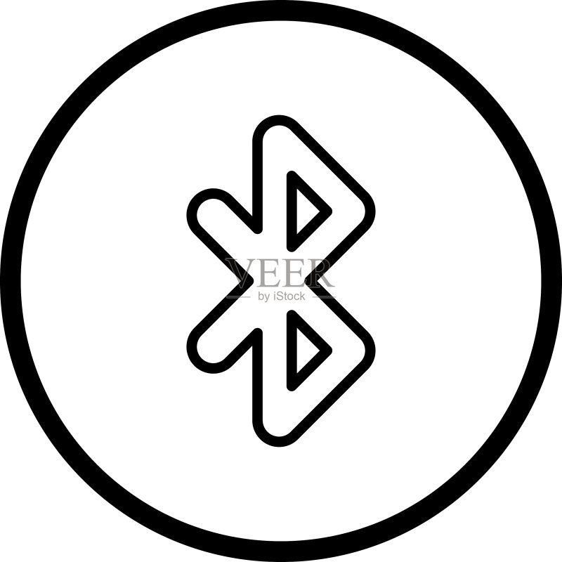 蓝牙图标图标素材