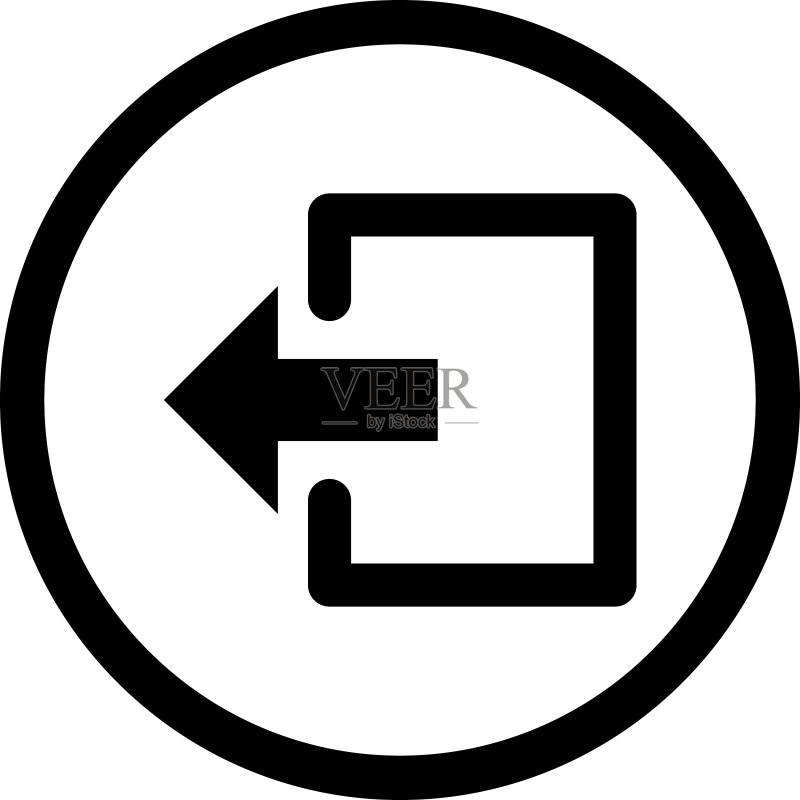 退出登录图标图标素材