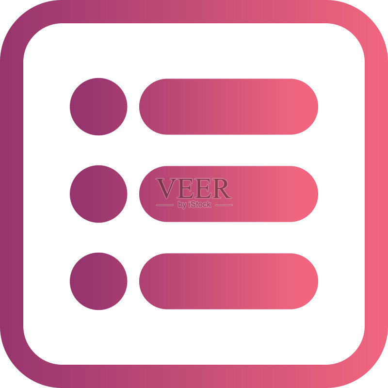 列表图标图标素材