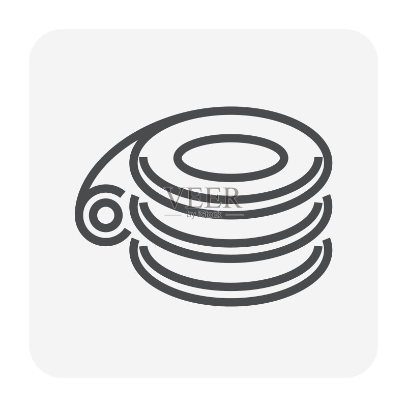 HDPE管材图标图标素材