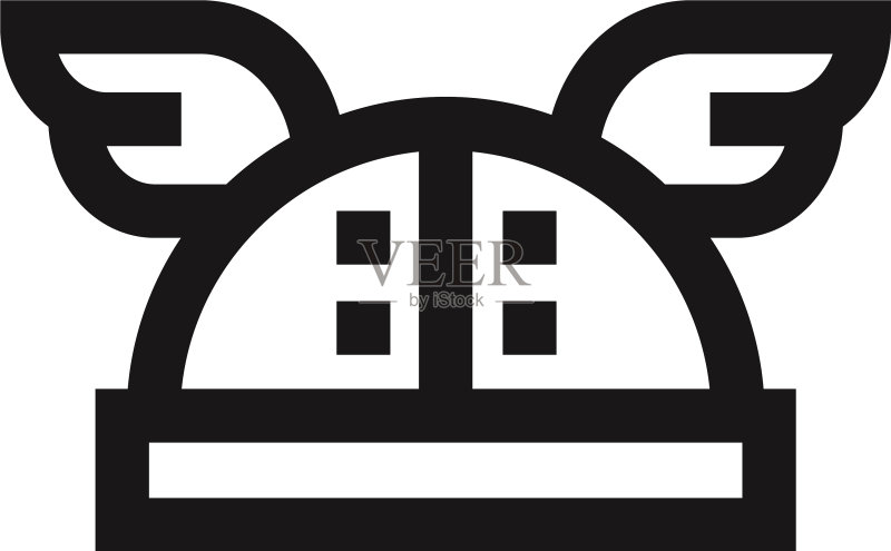 头盔图标图标素材