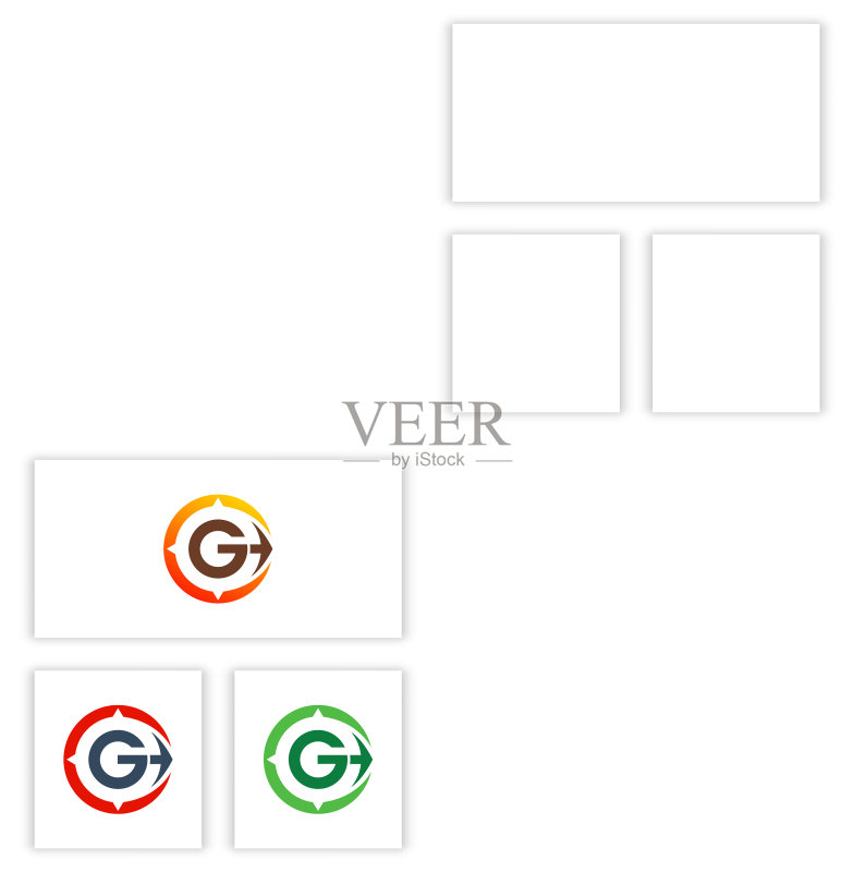 字母g模板logo图标素材